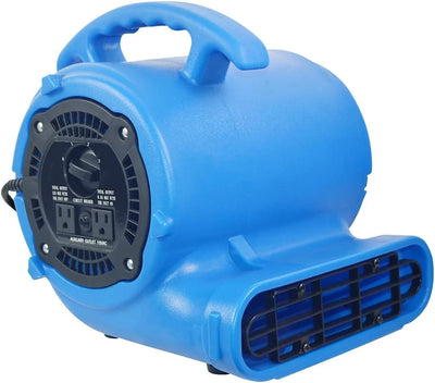 1/2hp 2800CFM Speed Air Mover Carpet Dryer Floor Fan Cooling Fan - Industrial Heavy Duty Abanico de Piso Blower Fan with High Power for Commercial and Industrial Use