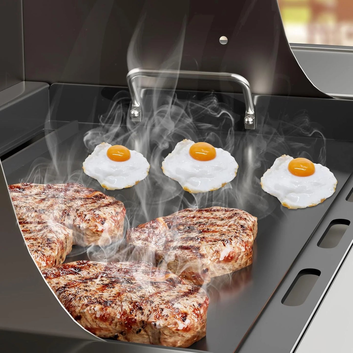 N/A N/A 6789 Full Size Griddle for Weber Genesis II 400 Series Gas Grill, Good Condition condition - View 4