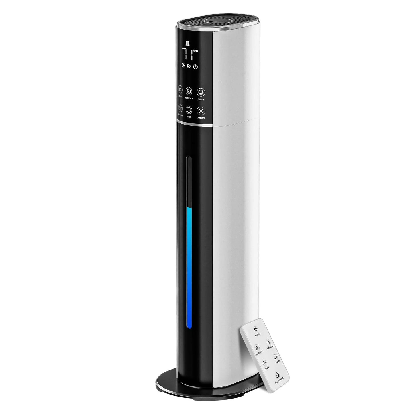 product 9L/2.5Gal Humidifiers For Bedroom Large Room, Cool Mist Top Fill With Essential Oil Diffuser, 3 Mist Speed, 360°Nozzle, Timer, Remote Control, 35dB Quiet Humidifier For Nursery Baby Home, Good Condition condition - View 1