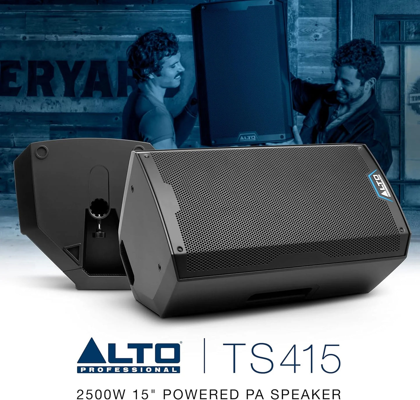 Black Mixed Alto Professional TS415 - 2500W 15" Powered PA Speaker with 3 Channel Mixer, Bluetooth Streaming, Wireless Loudspeaker linking, DSP and Alto App, Good Condition condition - View 12