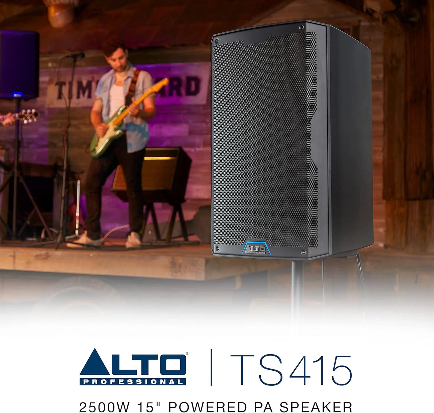 Black Mixed Alto Professional TS415 - 2500W 15" Powered PA Speaker with 3 Channel Mixer, Bluetooth Streaming, Wireless Loudspeaker linking, DSP and Alto App, Good Condition condition - View 13