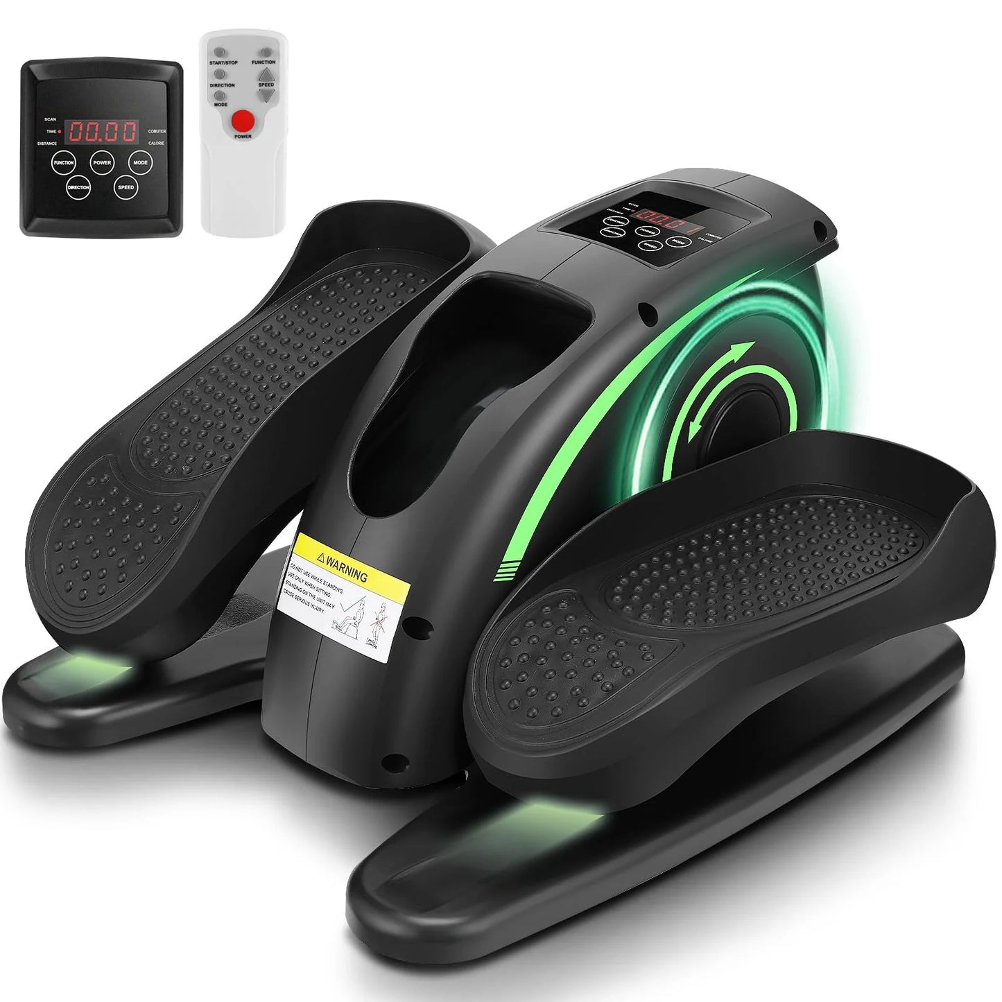 product ANCHEER Under Desk Elliptical Machine, Electric Seated Pedal Exerciser, Mini Elliptical Machines for Seniors, LCD Display Monitor, Remote Control, Leg Exerciser for Home, Brand New condition - View 1
