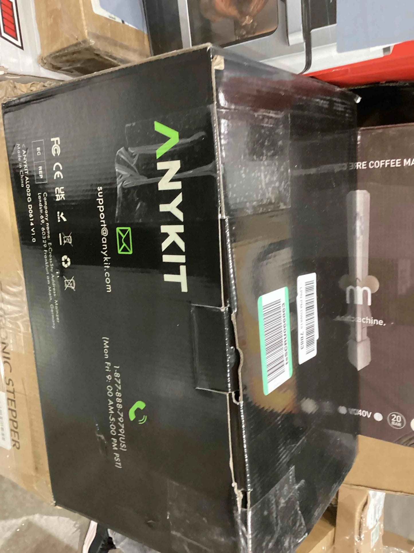 Green Plastic/Metal AnyKit Cordless Leaf Blower, Electric Leaf Blower with Battery and Charger, 20V Leaf Blower Cordless, Variable Speed & Turbo Mode, Handheld Blower for Yards/Patios/Driveways(Green), Good Condition condition - View 2