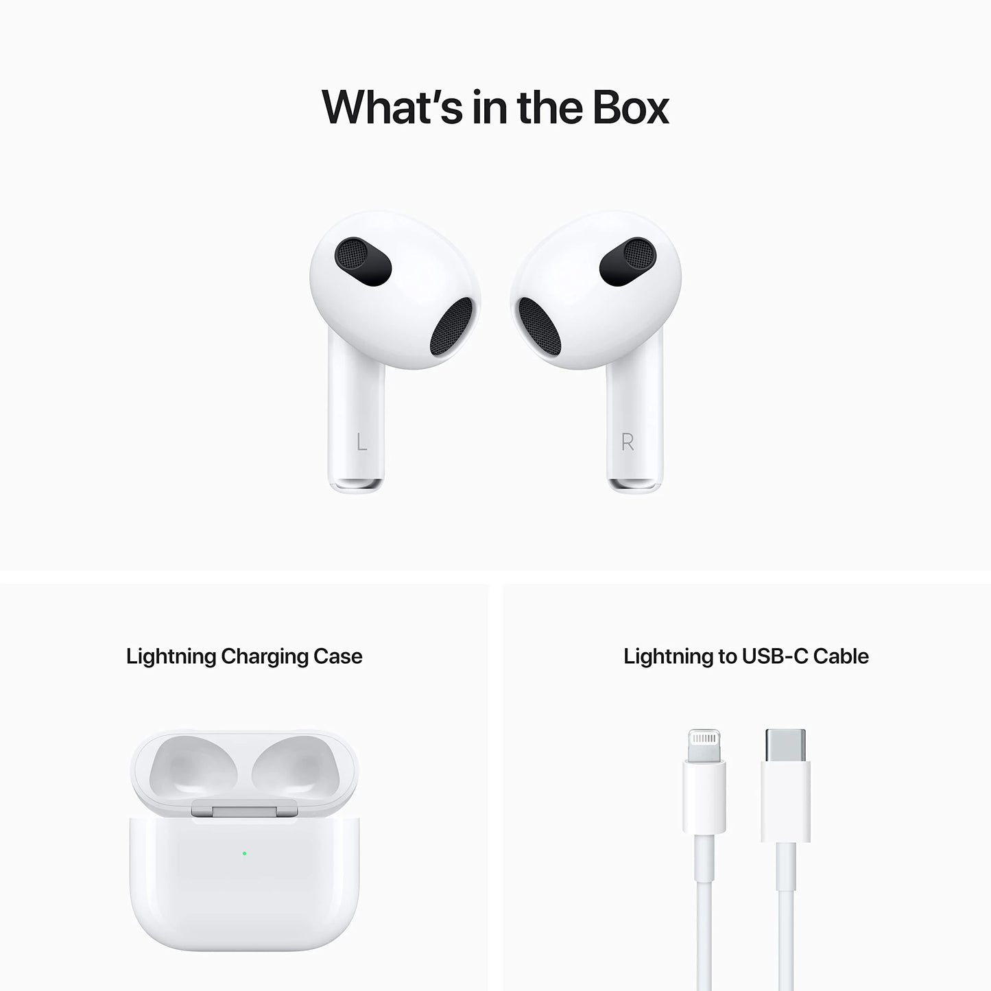 product Apple AirPods with Lightning Charging Case (3rd Generation) (Renewed), Good Condition condition - View 7