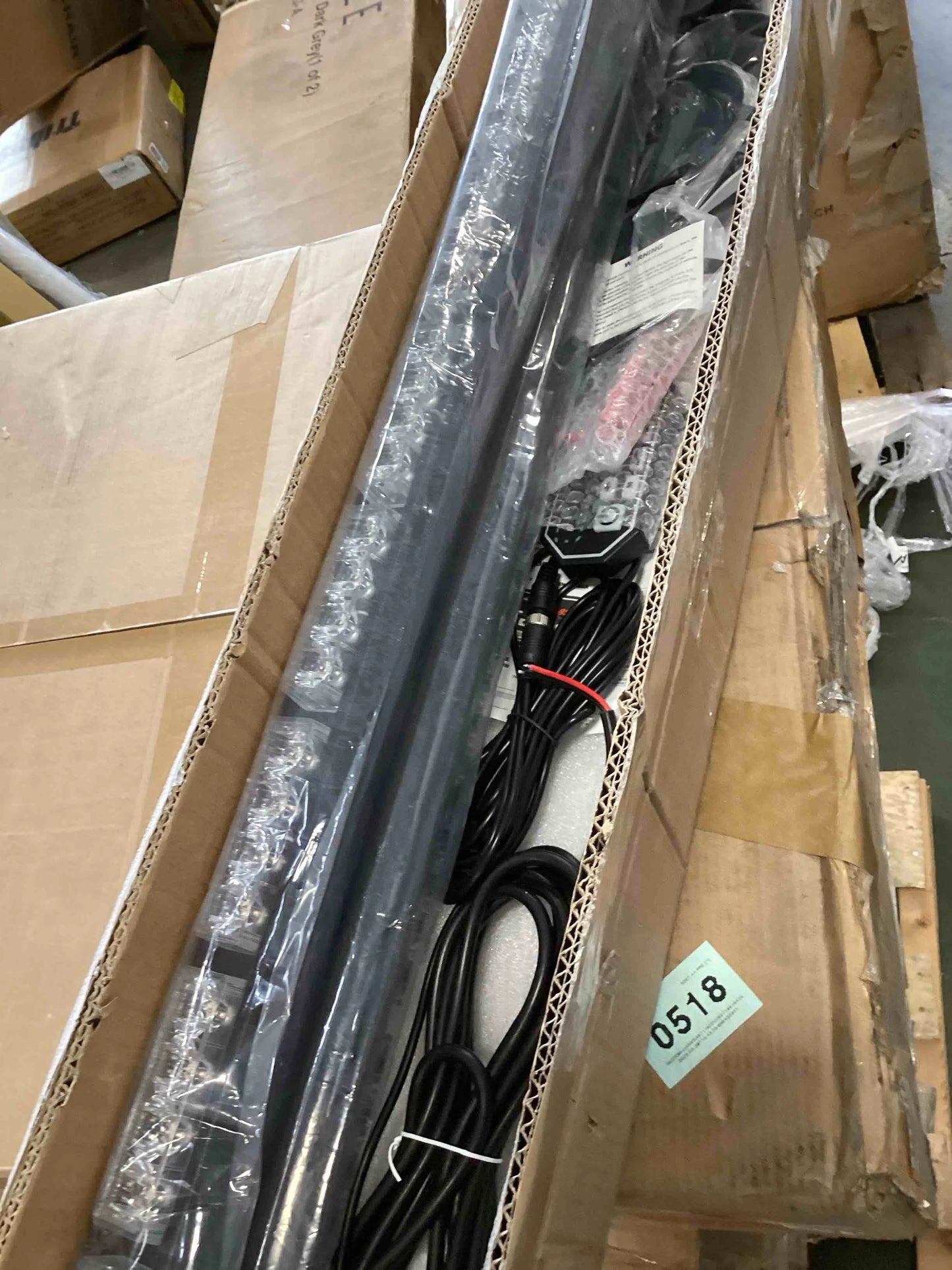 Amber ASPL 47.1" Emergency Strobe Lights Bar with Control Double Side 86 LED Warning Light with 28 Strong Magnets Traffic Advisor Snow Plow Flashing Lights for Trucks Vehicles Tow Pickup (Amber), Good Condition condition - View 2