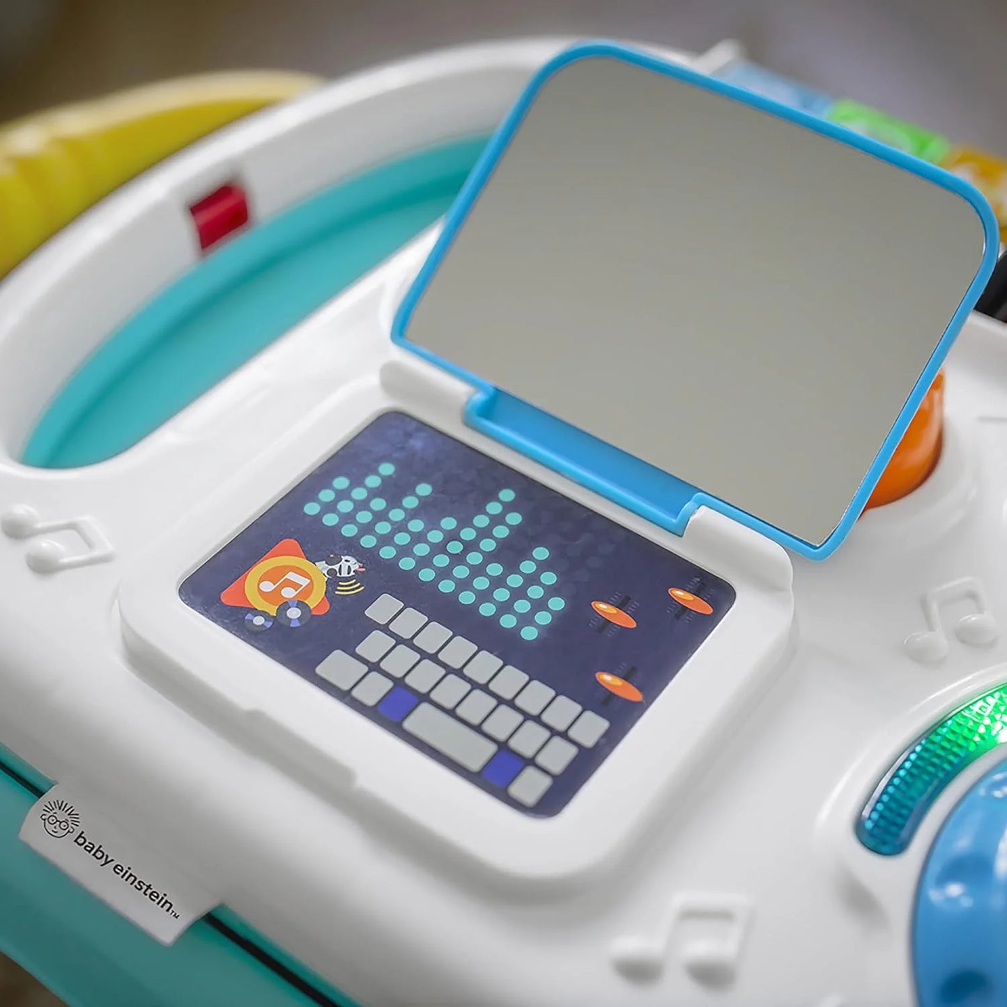 Baby Einstein Musical Mix ‘N Roll 4-in-1 Push Walker, Activity Center, Toddler Table & Floor Toy - View 10