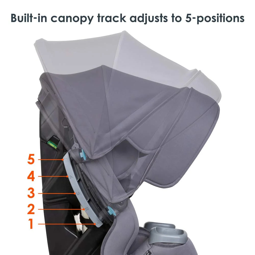 Vespa Plastic, Fabric Baby Trend Cover Me™ 4-in-1 Convertible Car Seat, Vespa, Good Condition condition - View 4