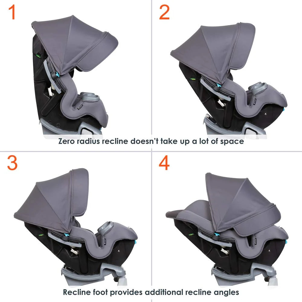 Vespa Plastic, Fabric Baby Trend Cover Me™ 4-in-1 Convertible Car Seat, Vespa, Good Condition condition - View 5