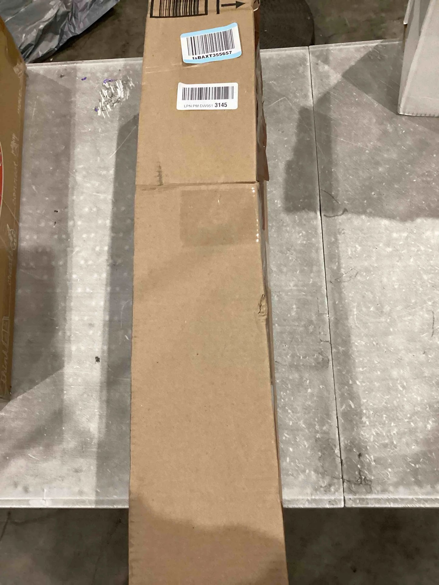 Matte Black Stainless Steel BARNSMITH 24" Barn Door Push Pull Handle, Square Commercial Door Handle, Stainless Steel Rectangular Shape Entrance Entry Office Store Front Garage Handle Pull Set, Matte Black Finish, Good Condition condition - View 2