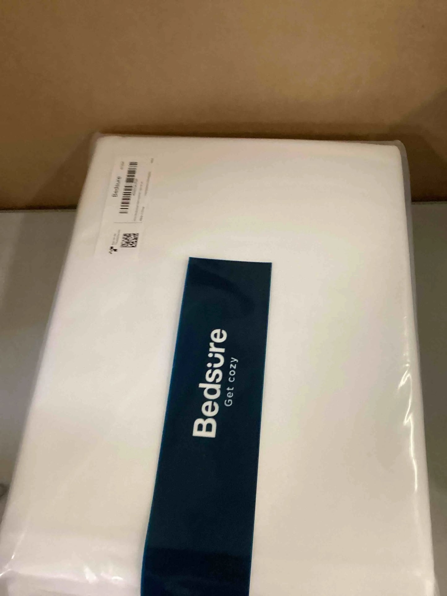 White Cotton Bedsure 100% Cotton Sheets, King Size Sheets Set, Ultra Soft & Comfort Cotton King Sheet with Deep Pocket up to 16", 4 Piece Hotel Luxury Bedding Bedsheets for Women, Men, Kids & Teens - White White Solid King, Brand New condition - View 3