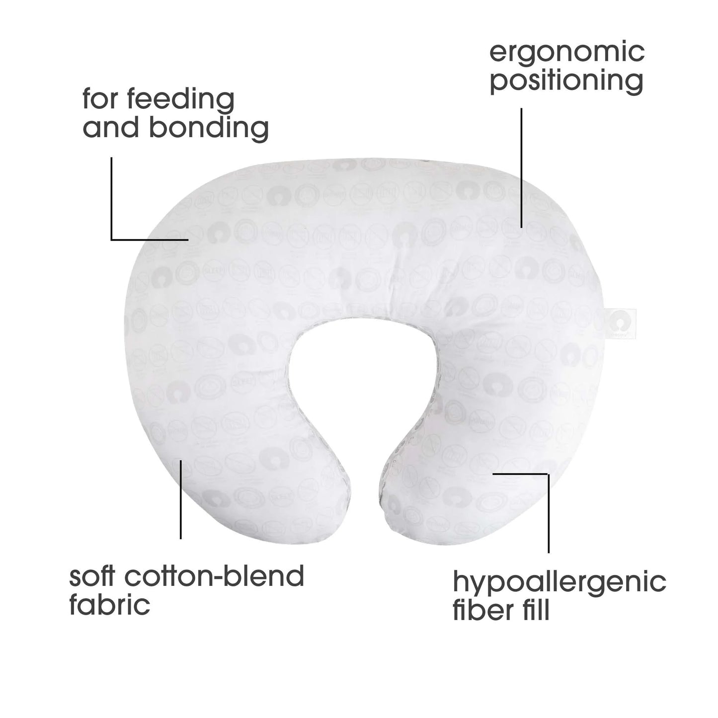 Boppy Bare Naked Original Nursing Pillow - View 5