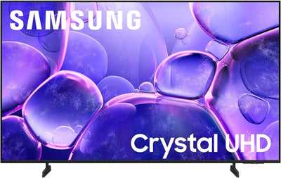 (broken screen)SAMSUNG 55-Inch Class Crystal UHD U8000F 4K Smart TV (2025 Model) Endless Free Content, Crystal Processor 4K, MetalStream Design, Knox Security, Alexa Built-in 55-Inch TV Only