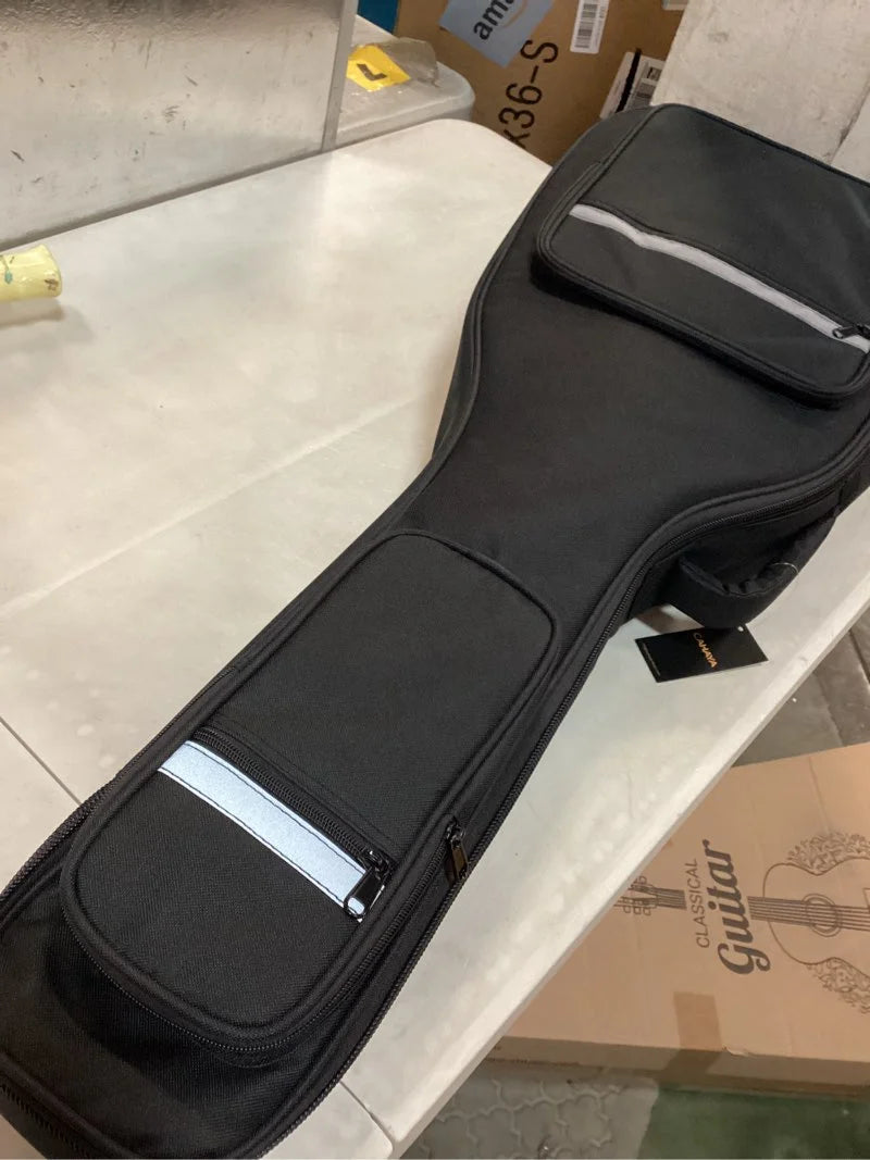 Natural Wood, Nylon CAHAYA Classical Guitar Beginner Kit 39 Inch for Kids Teenager Adults with 0.4? Thick Padded Gig Bag Full Size Model: CY0269, Good Condition condition - View 10