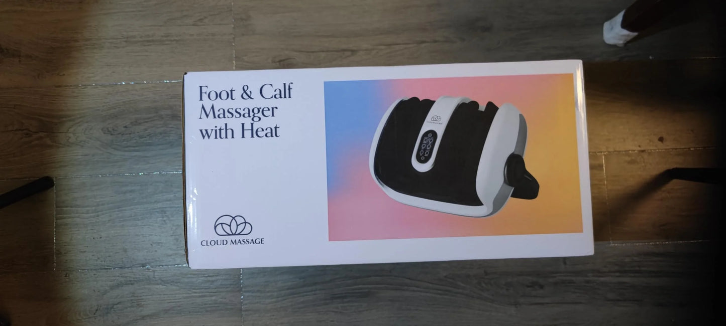 Various Plastic, Fabric Cloud Massage Shiatsu Foot Massager with Heat, Deep Kneading Therapy for Pain Relief, Circulation, Post-Activity Relaxation – Valentine Gift for Plantar Fasciitis, Neuropathy, and Arthritis Relief, Good Condition condition - View 14