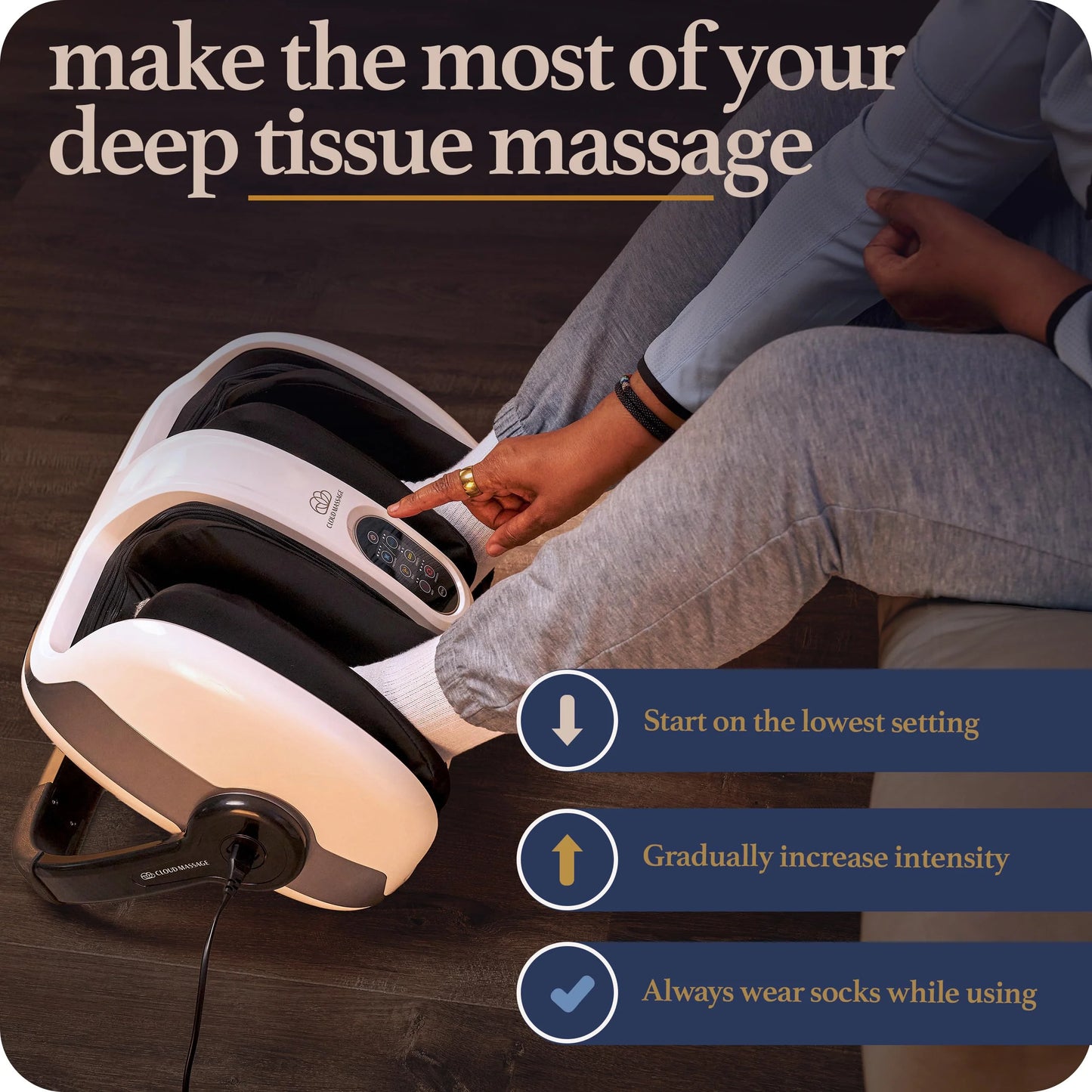 Various Plastic, Fabric Cloud Massage Shiatsu Foot Massager with Heat, Deep Kneading Therapy for Pain Relief, Circulation, Post-Activity Relaxation – Valentine Gift for Plantar Fasciitis, Neuropathy, and Arthritis Relief, Good Condition condition - View 8