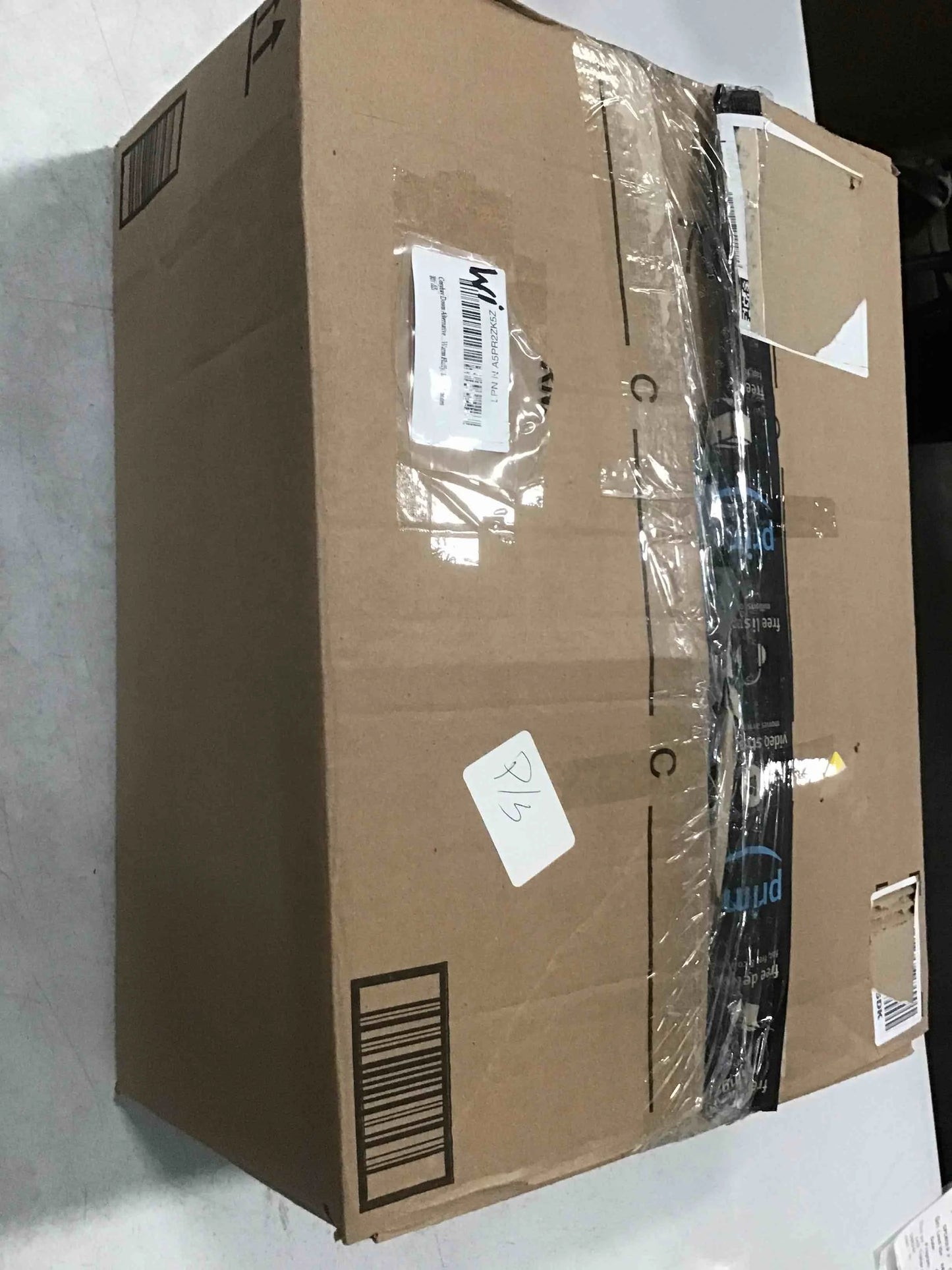 Blue/Grey Down Alternative Cosybay Down Alternative Comforter (Blue/Grey, Cal-King), Good Condition condition - View 3
