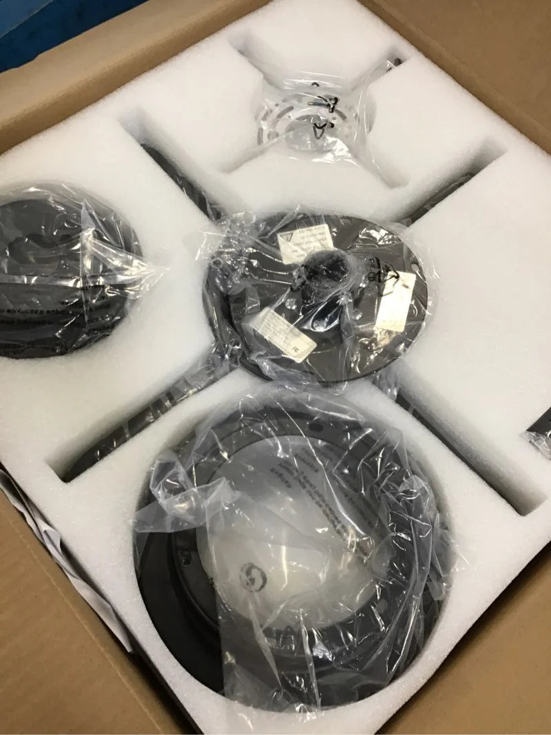 Crystal, White Crystal, Metal Crystal Ceiling Fan with Light Remote 6-Speed Silent Flush Mount DC Motor, Good Condition condition - View 2