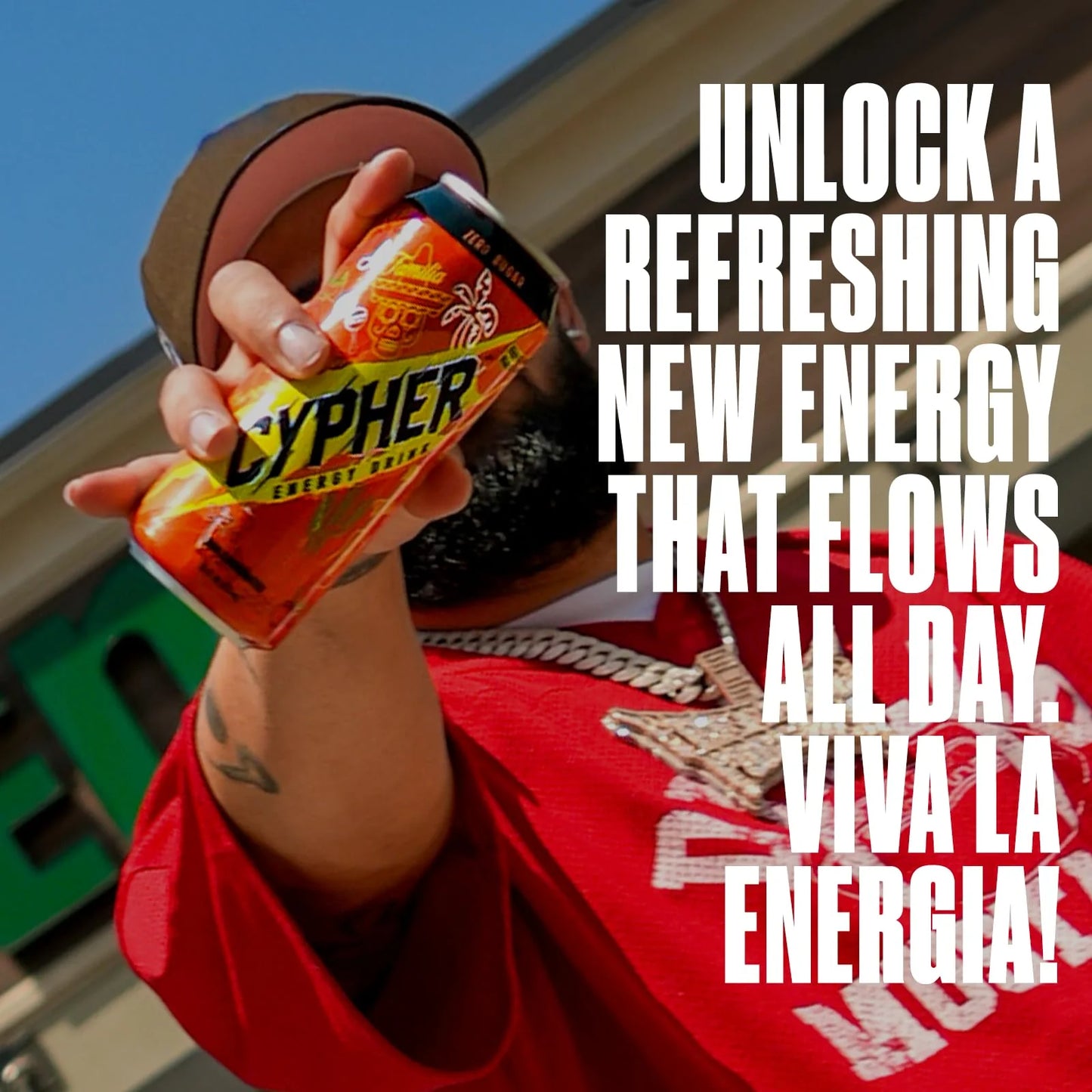 Cypher Orange Mango Zero Sugar Energy Drink - 12-Pack, 16 oz Cans - View 3