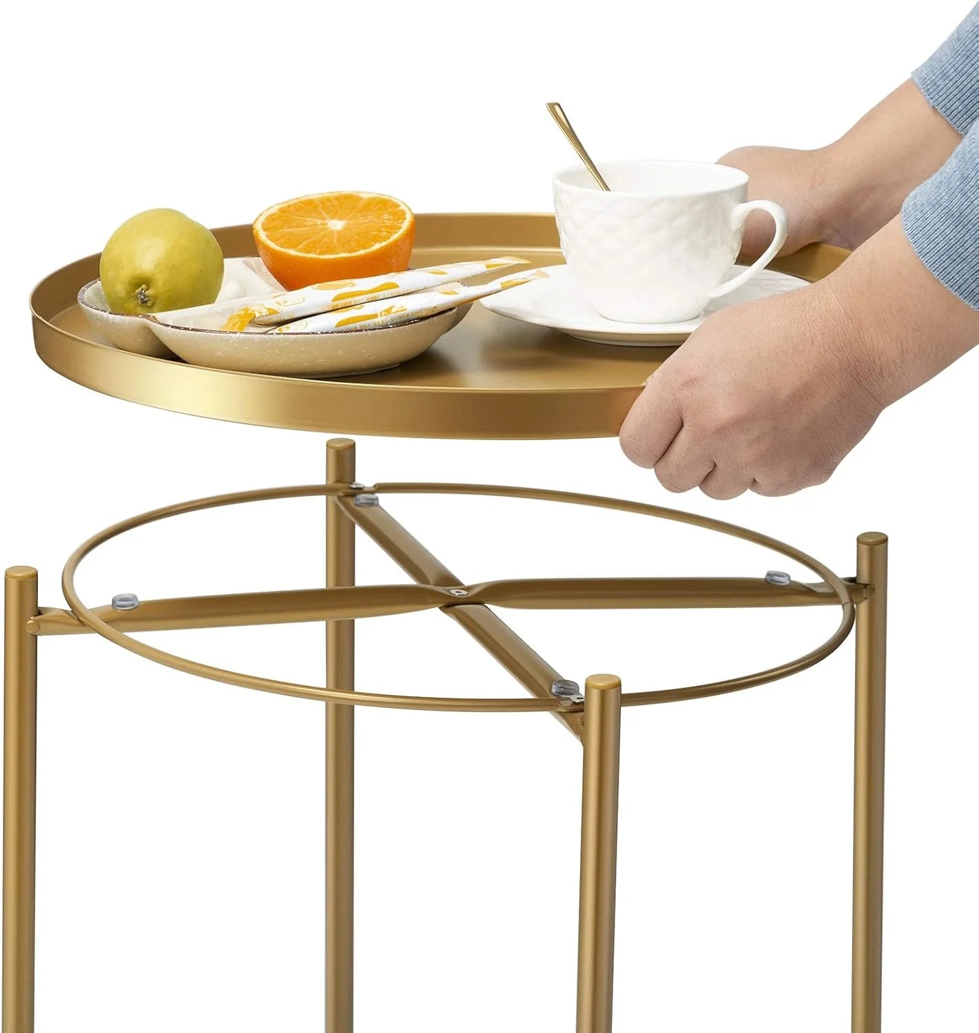 danpinera Gold Side Table - View 9
