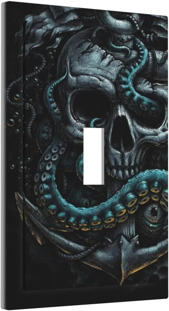 Gothic Skull Light Switch Cover Plate - View 6