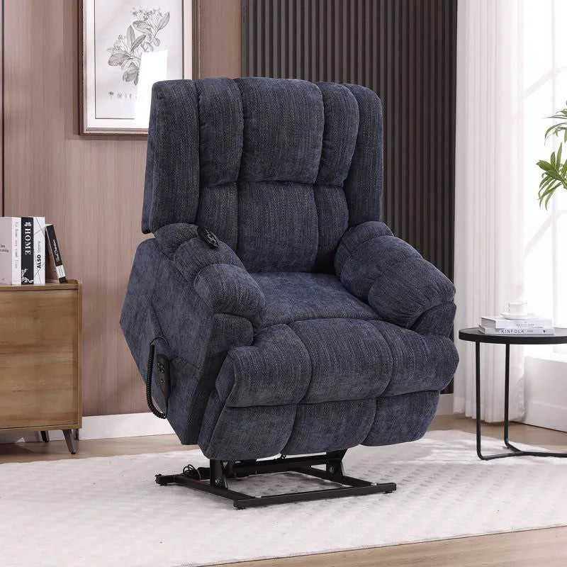 Dual Motor Power Lift Recliner with Heat and Massage - View 4