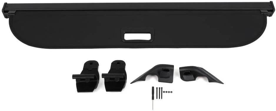 Black Flexible and Durable ECCPP Cargo Cover 2023 2024 2025 Fit for Honda HR-V Flexible Rear Trunk Cover Shade Luggage Tonneau Security Cover, Good Condition condition - View 1