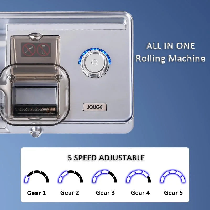 Silver Metal, Plastic Electric Cigarette Injector Machine Cigarette Rolling Machine Automatic Portable for Slim 100s/King/Regular Size Tubes (Silver), Good Condition condition - View 9