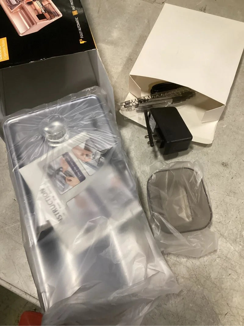 Silver Metal, Plastic Electric Cigarette Injector Machine Cigarette Rolling Machine Automatic Portable for Slim 100s/King/Regular Size Tubes (Silver), Good Condition condition - View 2