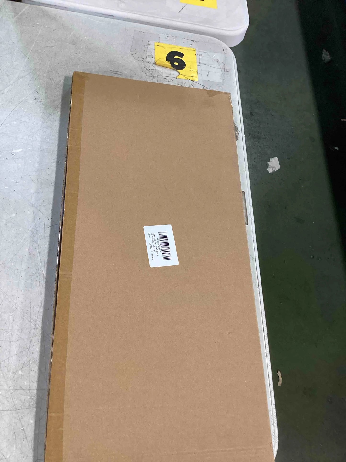 Black Wood eletecpro 8x20 Collage Picture Frame with 1 Mat Display 4Pcs 4x6 Photos or 1Pc 8x20 Picture without Mat, Picture Frames Collage Wall Decor Home Decor for Wall, Black, Brand New condition - View 2