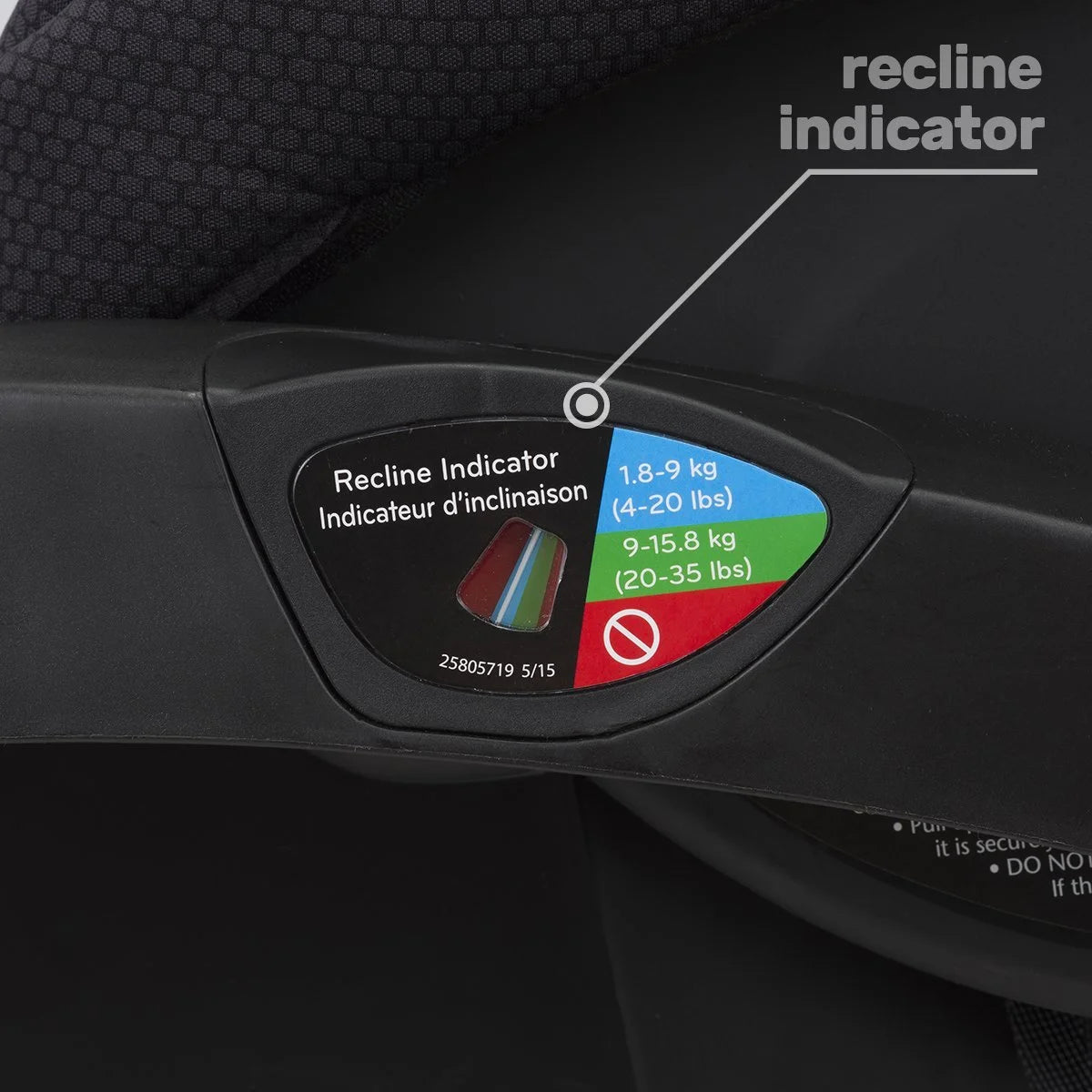 Evenflo LiteMax 35 Infant Car Seat (River Stone) - View 11