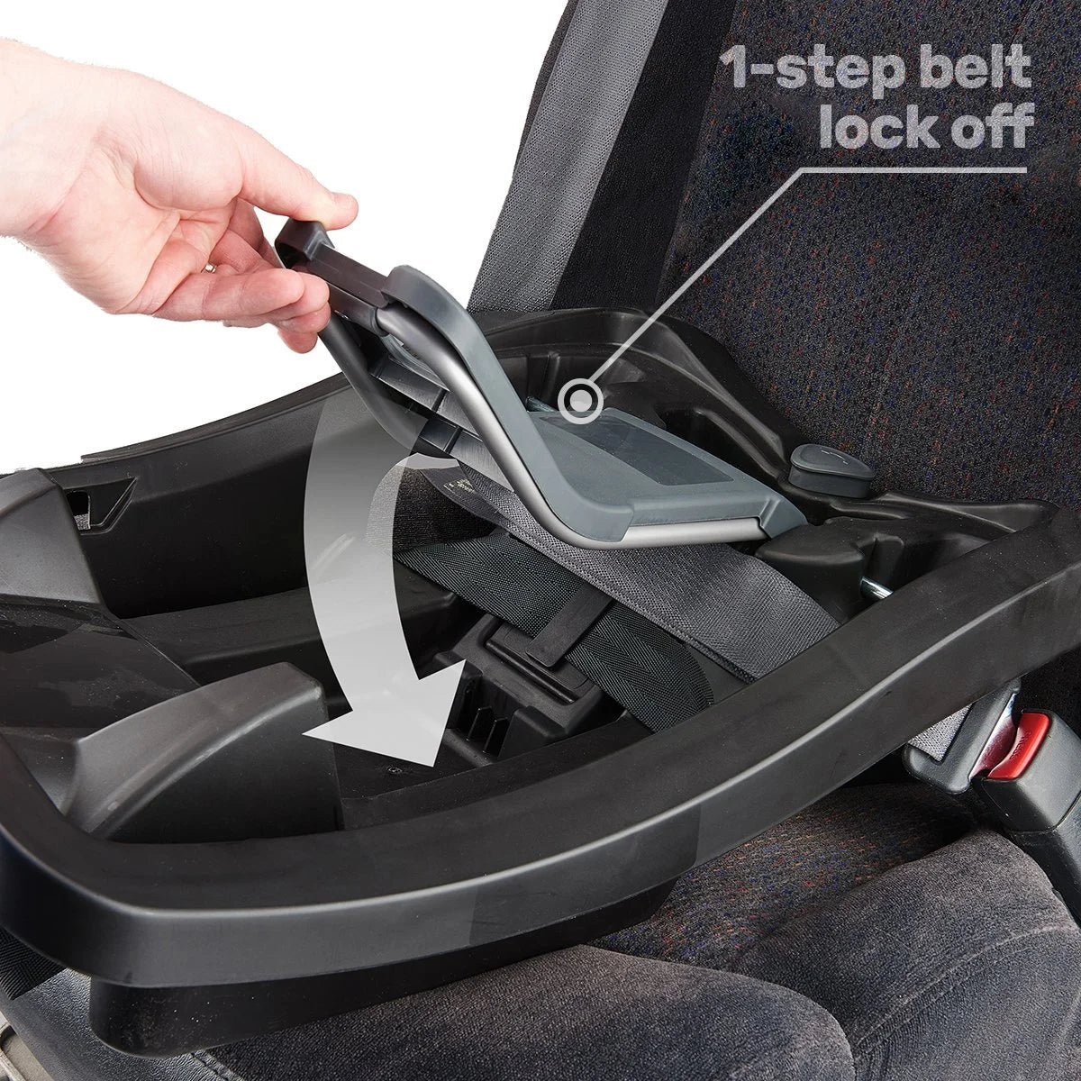 Evenflo LiteMax 35 Infant Car Seat (River Stone) - View 12