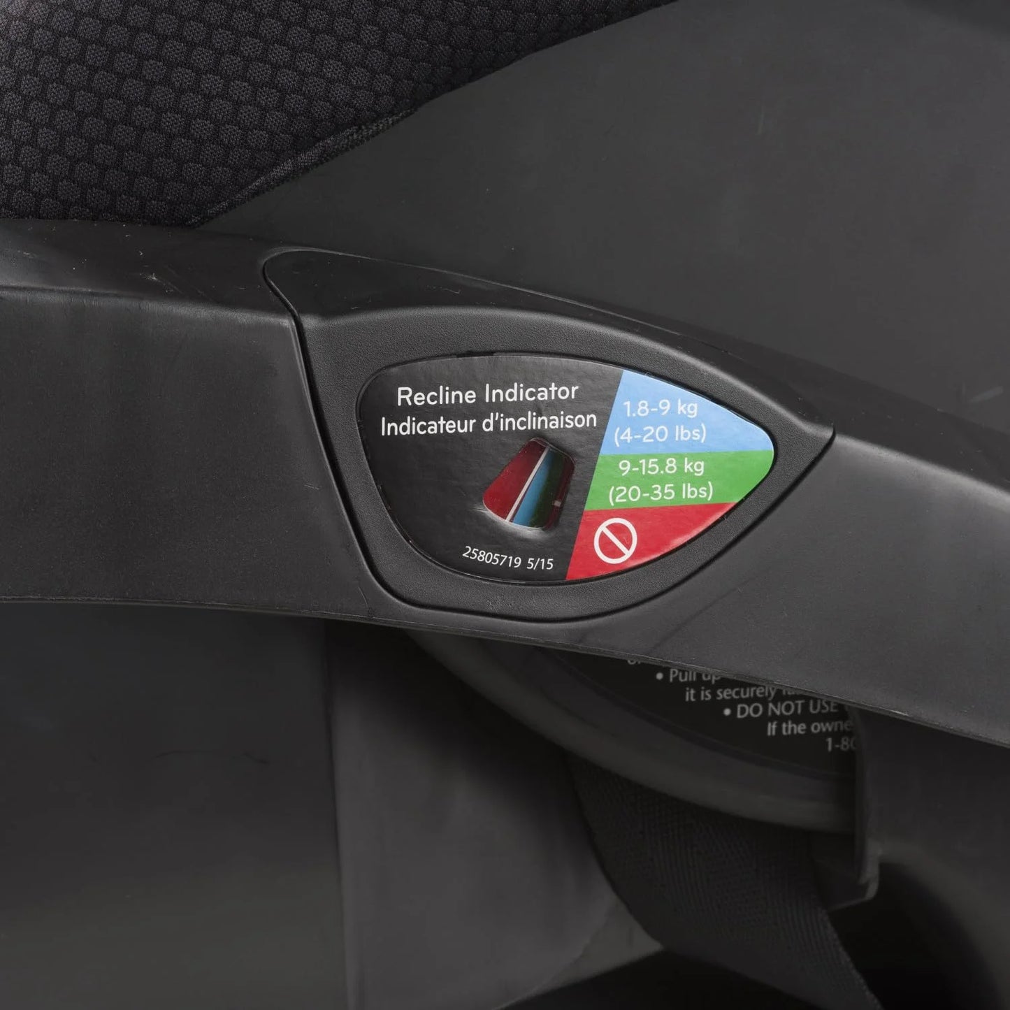 Evenflo LiteMax 35 Infant Car Seat (River Stone) - View 9