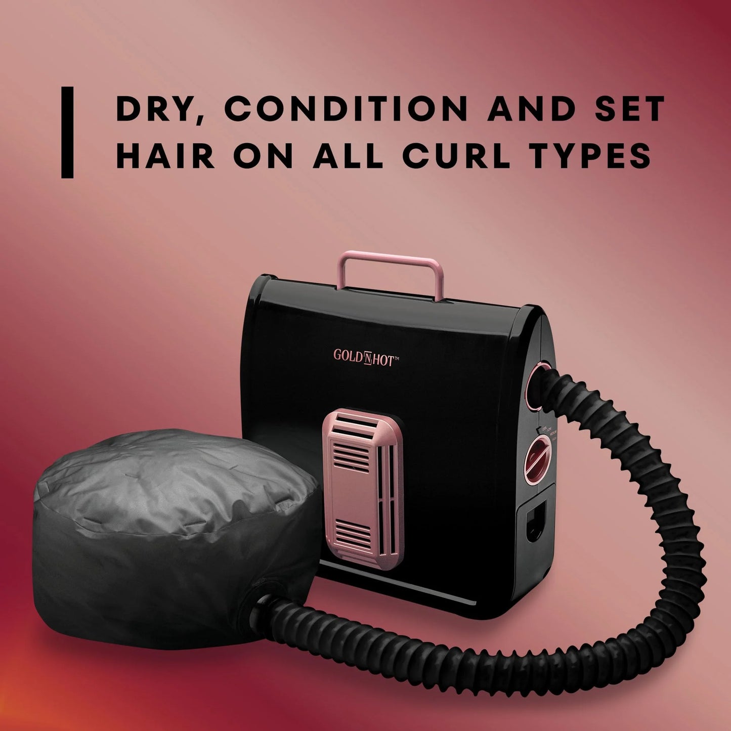 GOLD N HOT Ionic Soft Bonnet Dryer - View 4