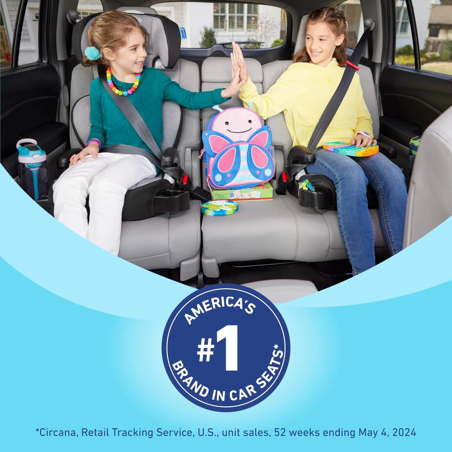 Declan Fabric, Plastic Graco TurboBooster 2.0 Highback Booster Car Seat, Declan, Brand New condition - View 5