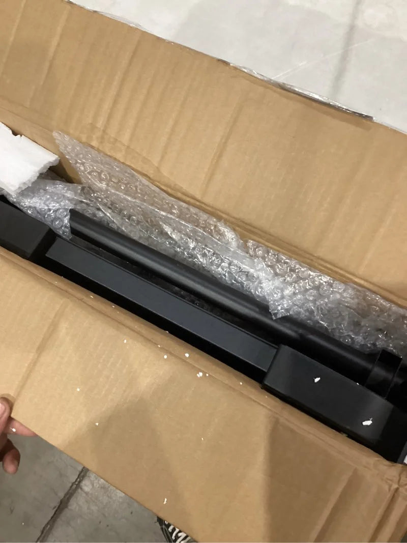 Black Steel Grill Stand for Ninja Woodfire - Portable Pizza Oven Stand for Ninja Woodfire OG700 OG800 OG900 Series & OO101 Pizza Oven, Foldable Grill Table with Wheels, Convenient Side Table, Good Condition condition - View 2
