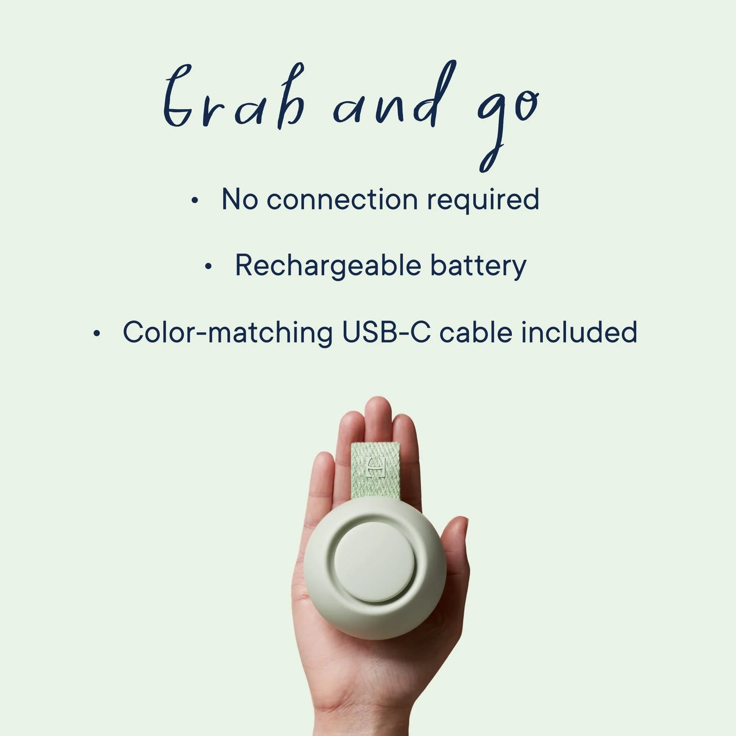 Hatch Rest Go Portable Sound Machine for Babies and Kids in Mint - View 8