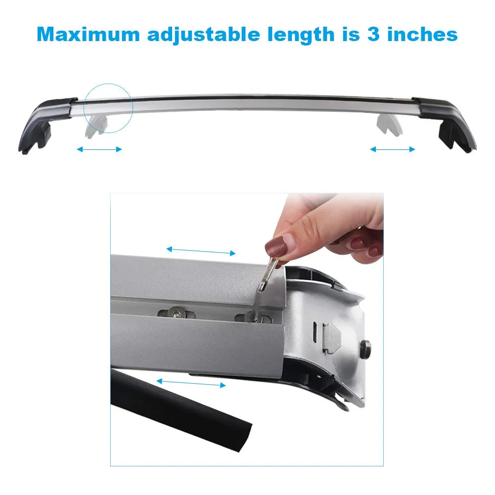 JDMON Roof Rack Cross Bars for Volvo XC60 - View 6