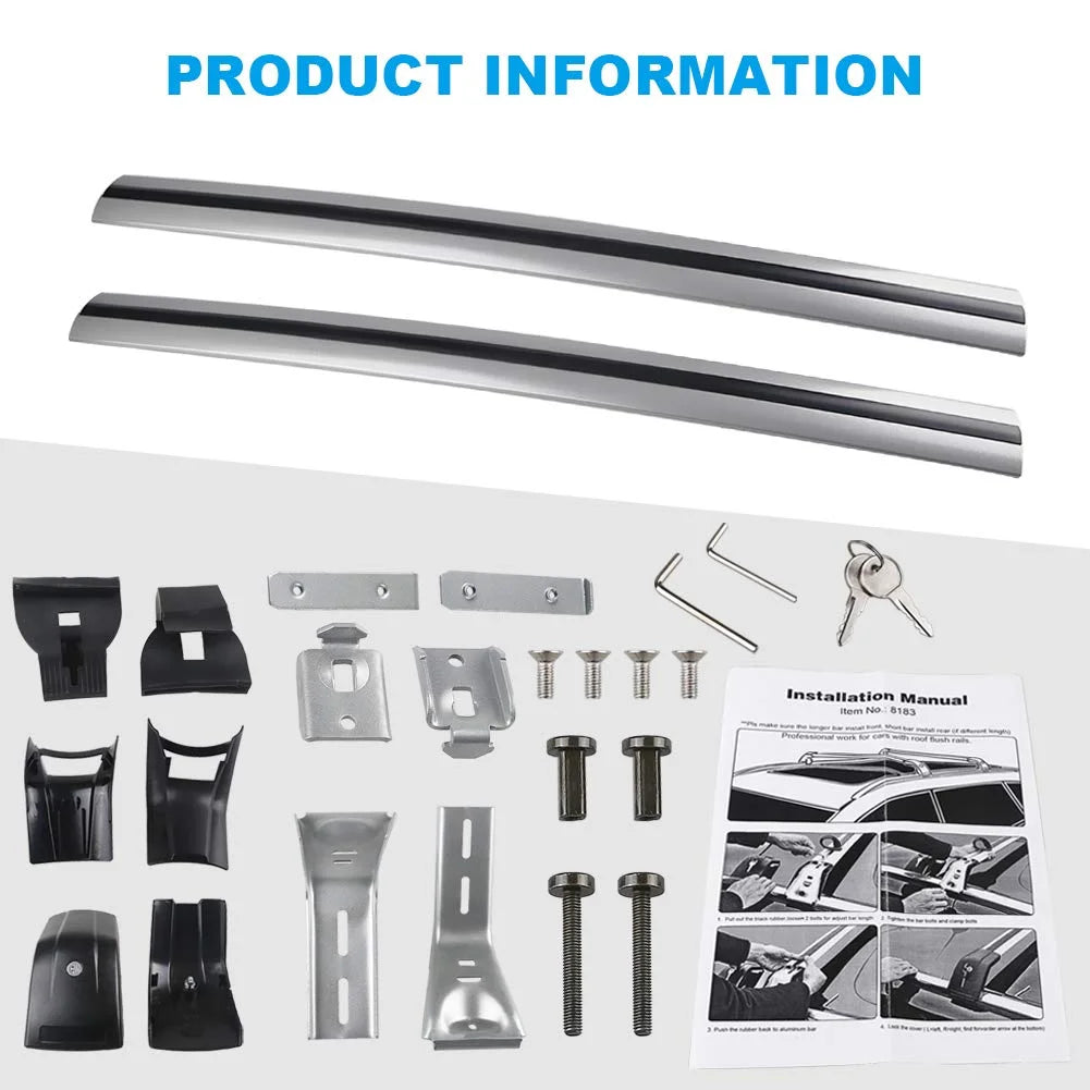 JDMON Roof Rack Cross Bars for Volvo XC60 - View 9