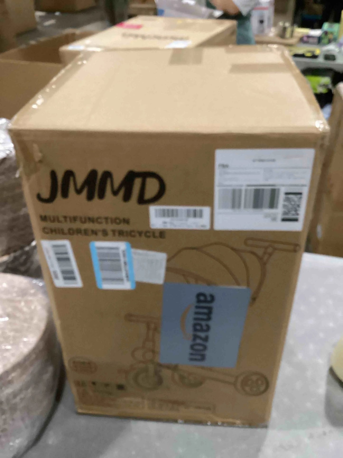 JMMD Baby Tricycle - Gray - View 2