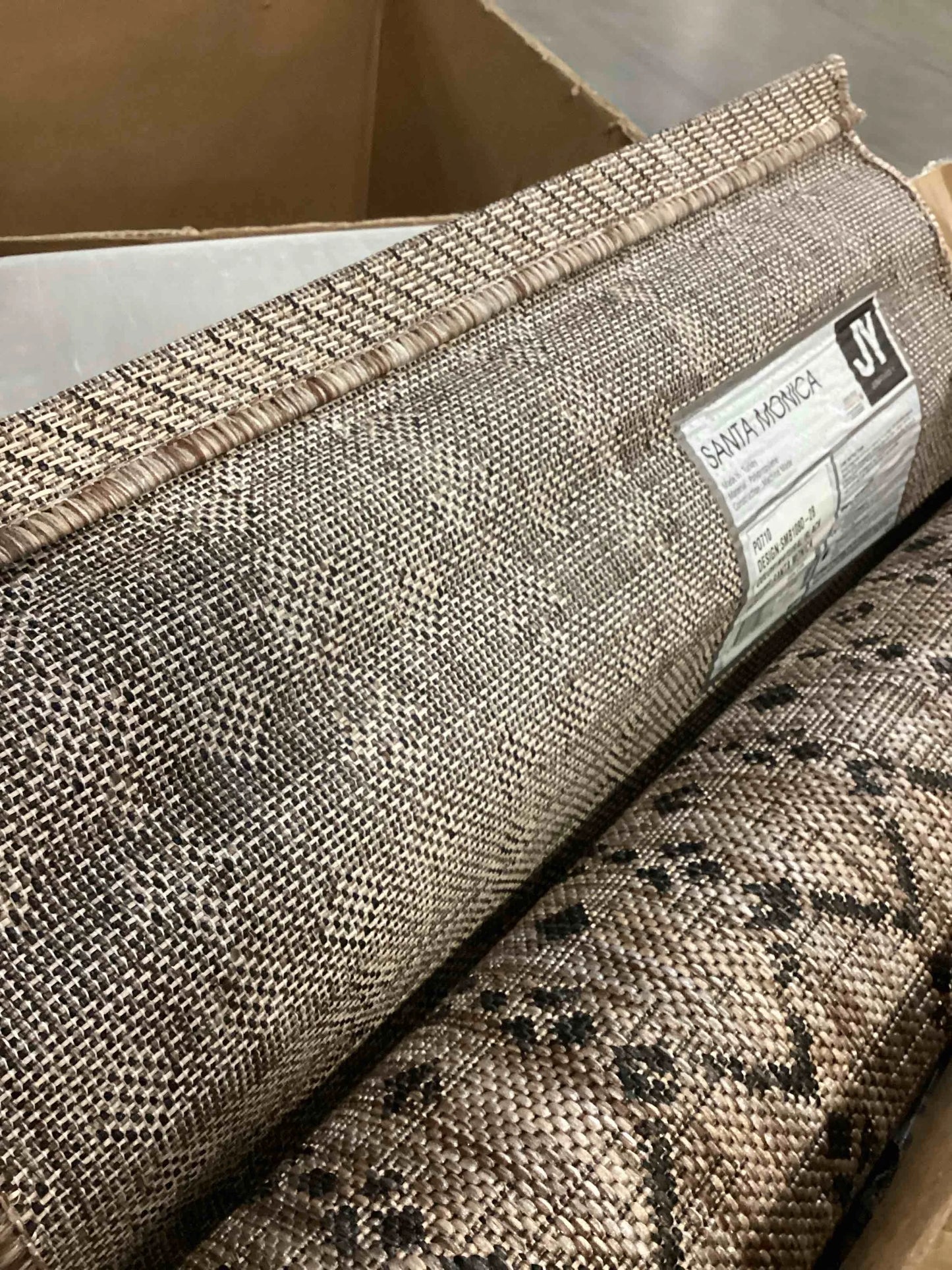 JONATHAN Y Ourika Moroccan Geometric Textured Weave Area Rug - 2 X 8 - View 5