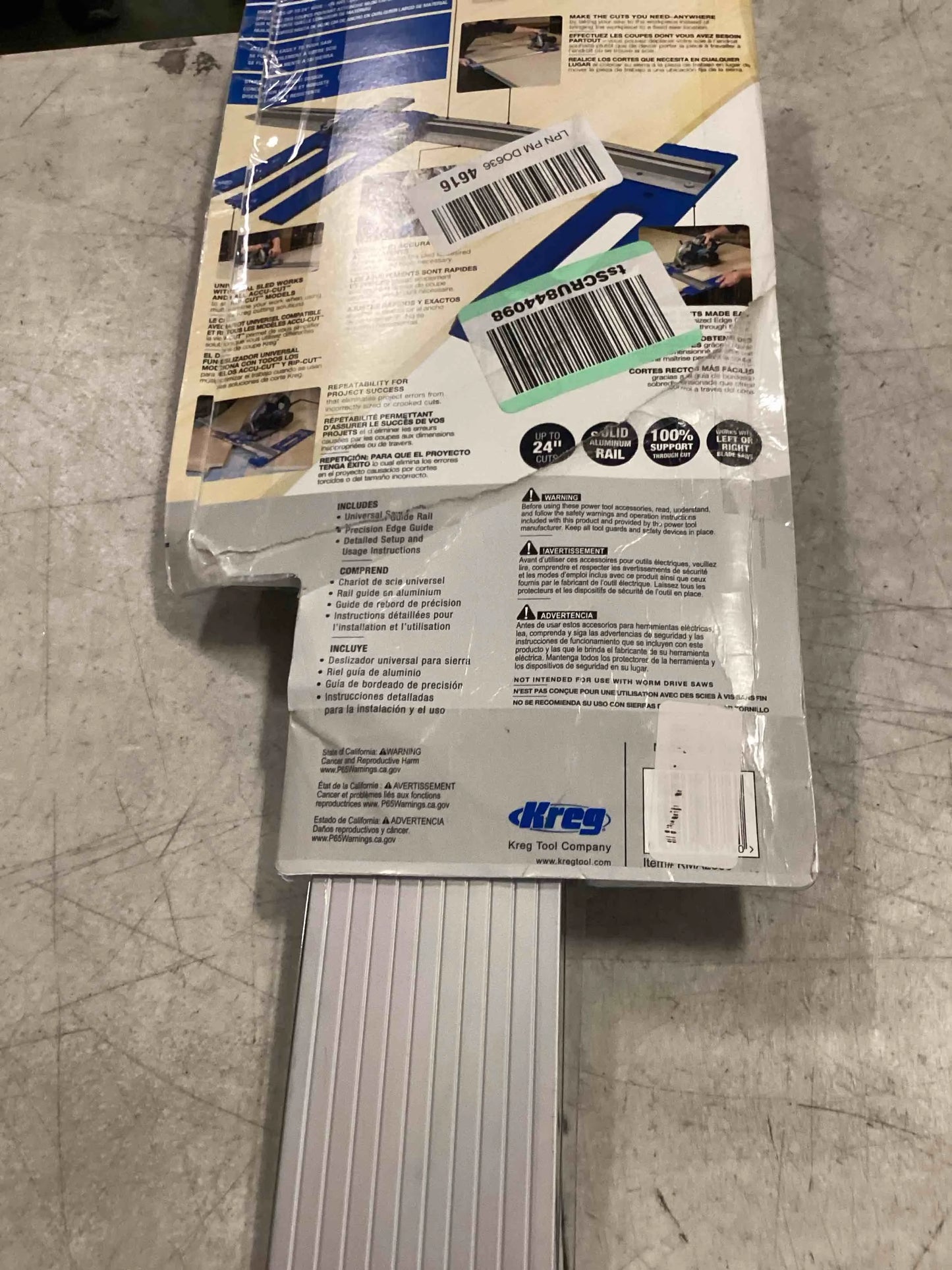 Kreg KMA2685 Rip-Cut Circular Saw Guide - View 3