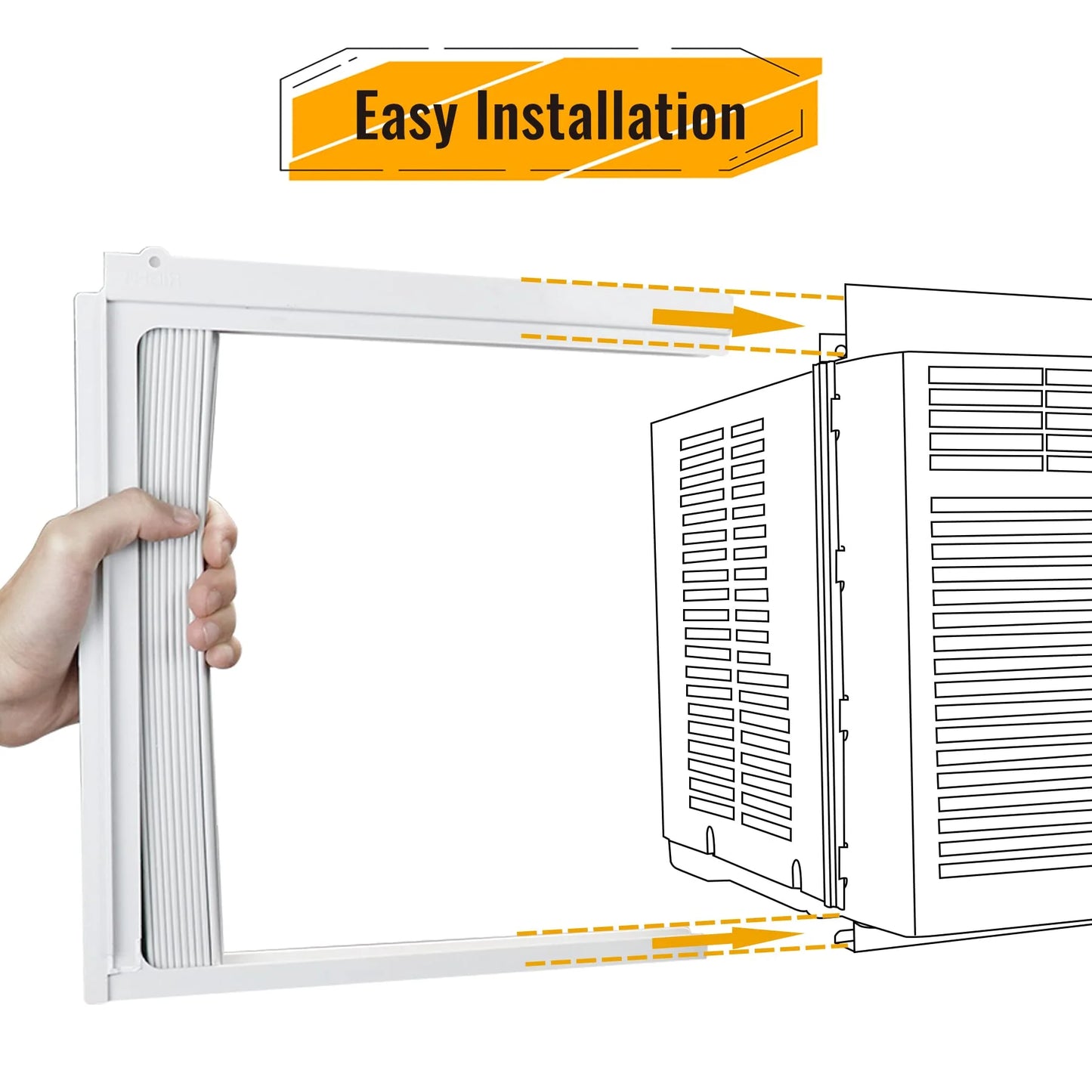 LBG Products Window Air Conditioner Side Panel and Frame Set - View 7