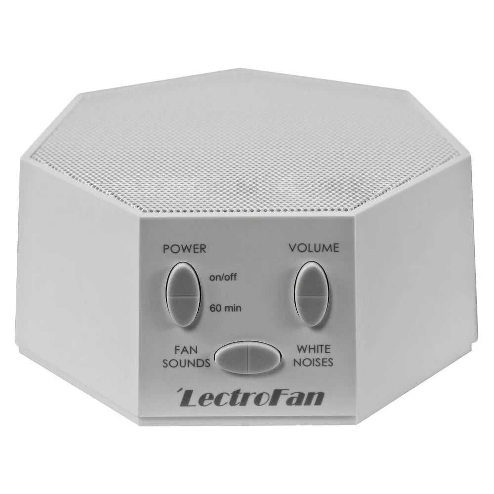 White Plastic LectroFan White Noise & Fan Sound Machine White, Good Condition condition - View 5