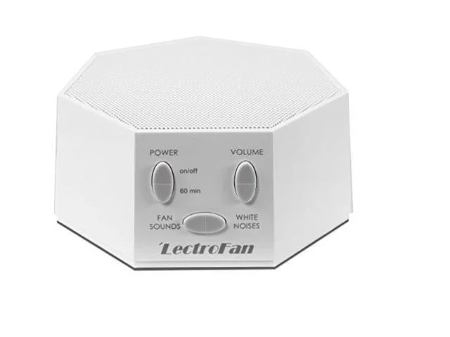 White Plastic LectroFan White Noise & Fan Sound Machine White, Good Condition condition - View 7