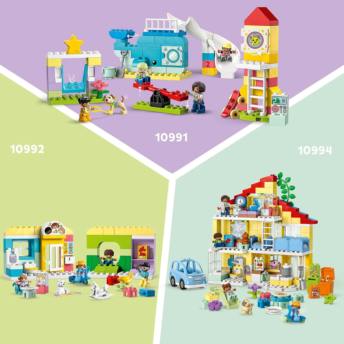 Multi-color Plastic LEGO DUPLO 3in1 Tree House 10993 Creative Building Toy for Toddlers, includes 8 Figures for Teaching Social Skills, Playing Together and Group Play, Great Birthday Gift for Kids, As Is condition - View 7