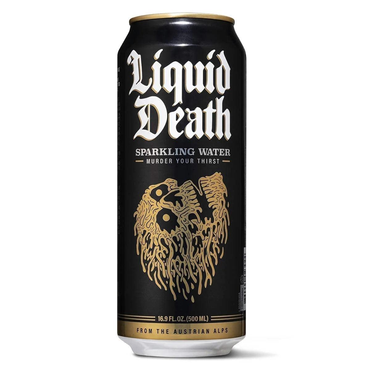 product Liquid Death, Sparkling Mountain Water, Real Mountain Source, Natural Minerals & Electrolytes, 12-Pack (Tallboy Size 16.9oz Cans) exp 1/15/2026, Brand New condition - View 3
