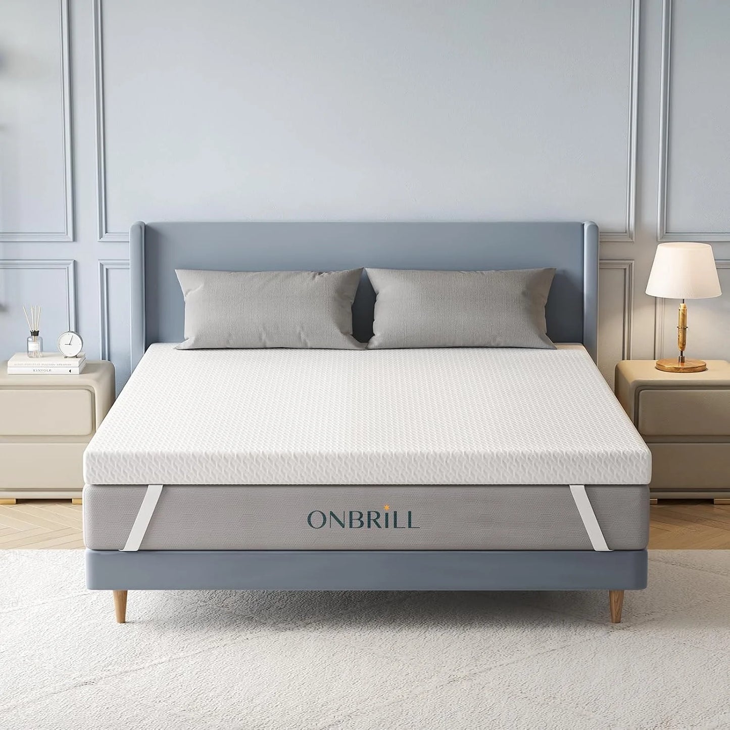 King Size 2 Inch Cooling Gel Memory Foam Mattress Topper - View 11