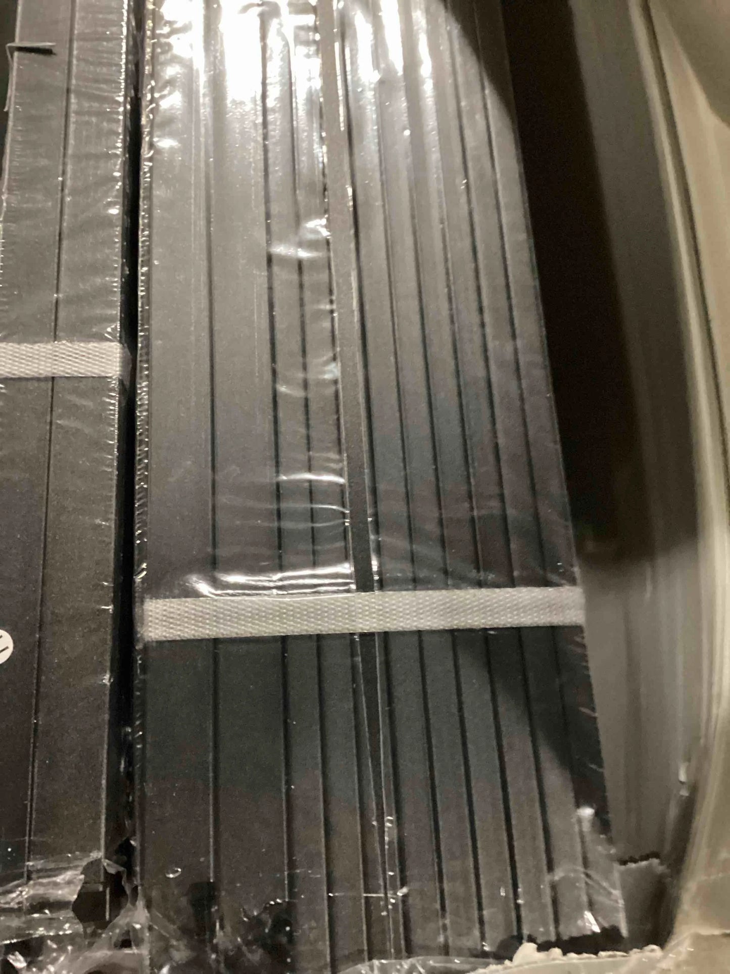 Black Metal Metal Bed Frame, King Size with Storage Space, Good Condition condition - View 3