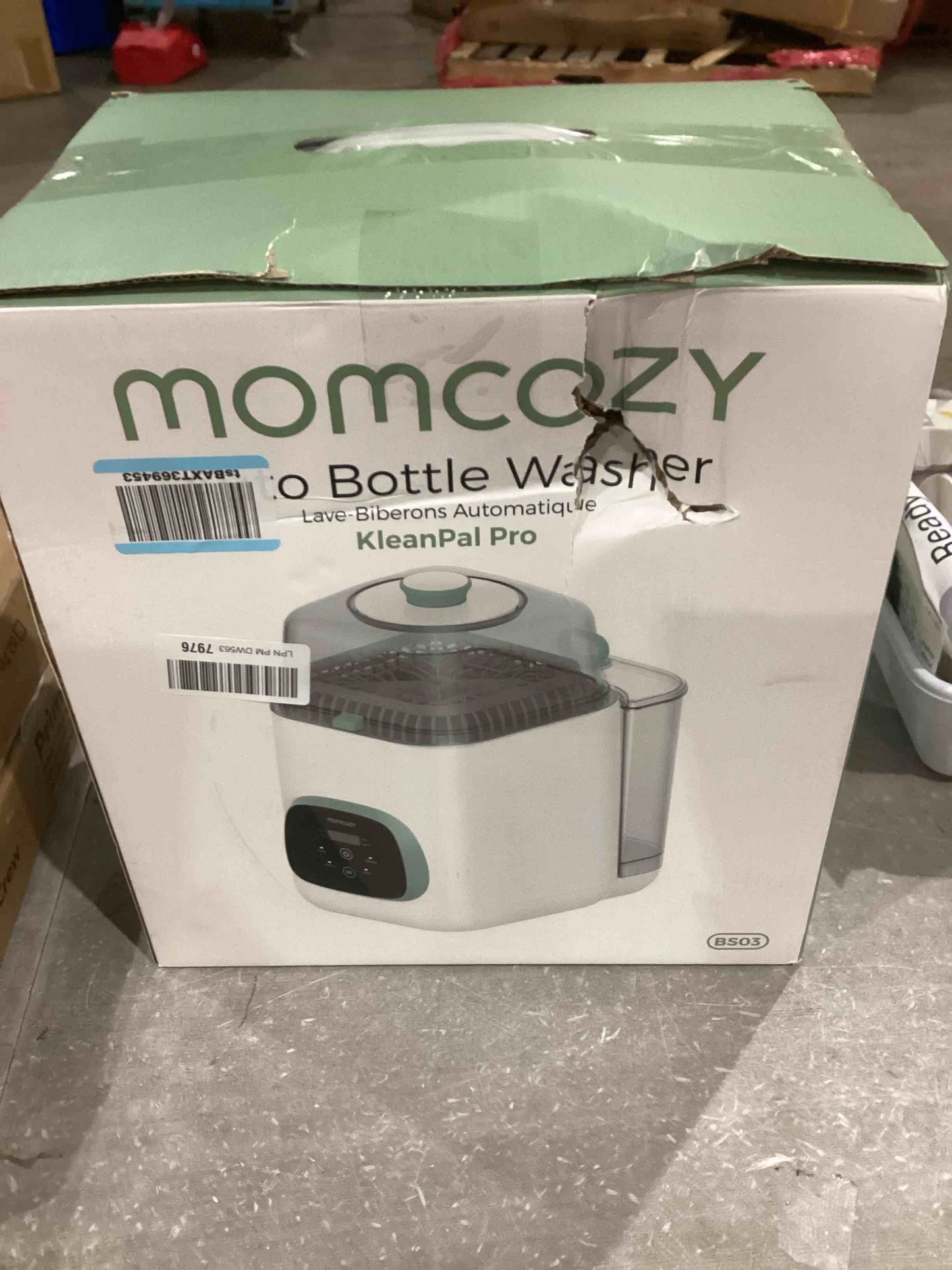 product Momcozy KleanPal Pro Baby Bottle Washer - Sterilizer & Dryer Combo for Easy Cleaning - Bottle Washer Machine for All Bottles, Pump Parts & Baby Item Care - Save Time & Effort, Good Condition condition - View 2