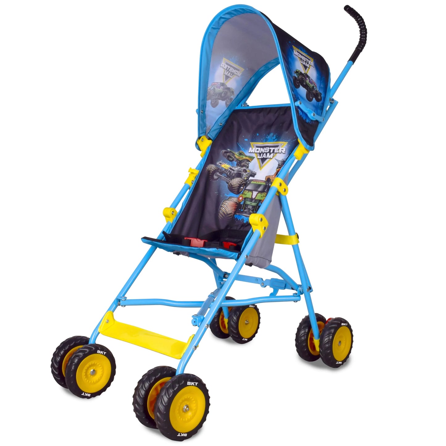 N/A N/A Monster Jam Official Umbrella Stroller with Canopy, Lightweight Easy Fold Compact Toddler and Baby Stroller for Travel, Brand New condition - View 1